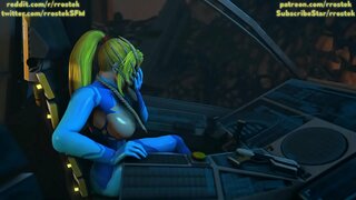 Alien kantutan Samus Aran sa 3D Magaspang hardcore porn